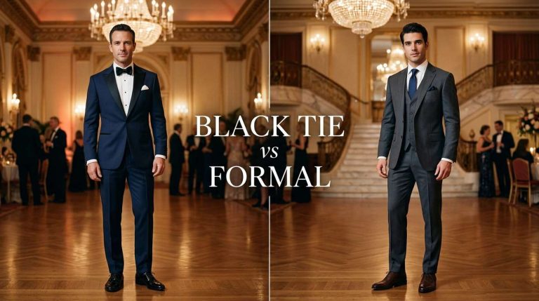 Black Tie vs Formal Attire